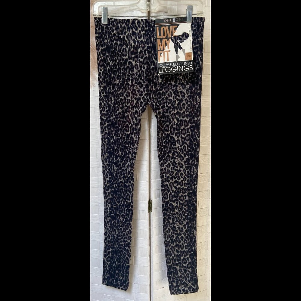 one 5 one Leopard Print Leggings